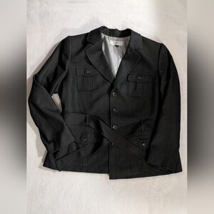 Tahari Jacket, Black Color, Size 14W, Multiple Pockets, Great For All Occasions